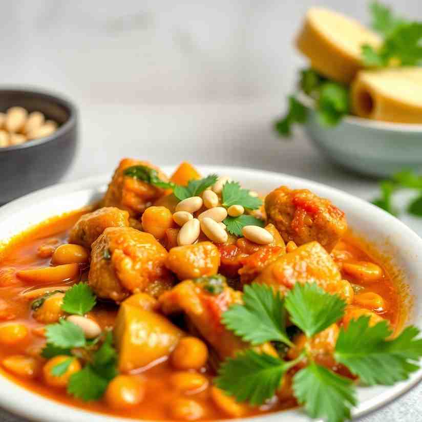 Classic West African Peanut Stew - Easy African Food Recipe